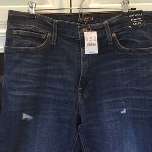 J Crew Mercantile Men’s Straight Jeans  new w/tags